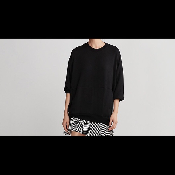 Express Tops New Express Oversized Sweatshirt Poshmark